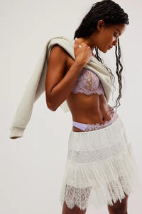 White Lace Skirt